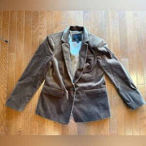 JCrew Regent Velvet Blazer 12
